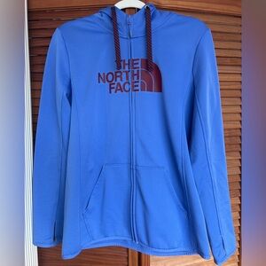 North Face zippered hoodie Women’s Size L